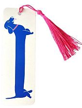 Закладка с кисточкой «Такса»