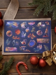 Стикерпак «Вечерняя магия», А5