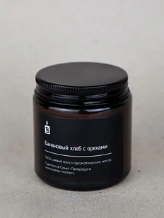 Свеча «Банановый хлеб с орехами»