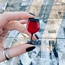 Брошь «Бокал вина», превью фото 2
