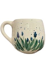 Кружка ручной работы Верба керамика «Гиацинт», круглая, керамика, 500 мл