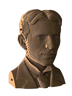 Картонный конструктор 3D «Никола Тесла»