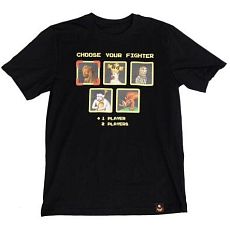 Футболка Barking Store «Choose your fighter», L муж., чёрный
