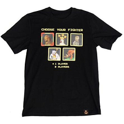 Футболка Barking Store «Choose your fighter», L муж., чёрный