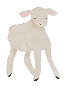 Брелок DARIDARI «Ягненок», 5 см