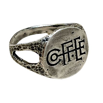 Кольцо из нейзильбера «Coffee», фото 1.