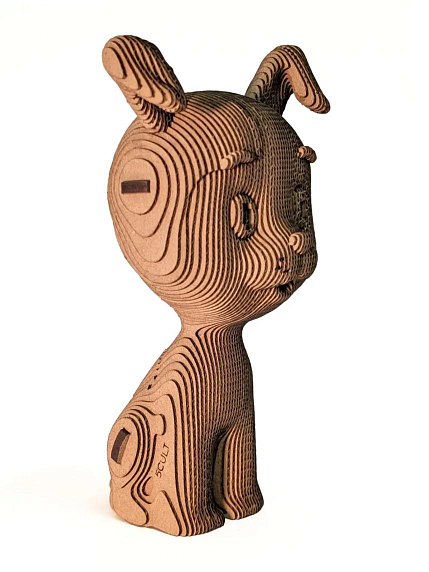 Картонный конструктор 3D «Котенок и щенок», фото 4.