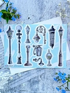 Стикерпак Лавкот «Фонари», А6