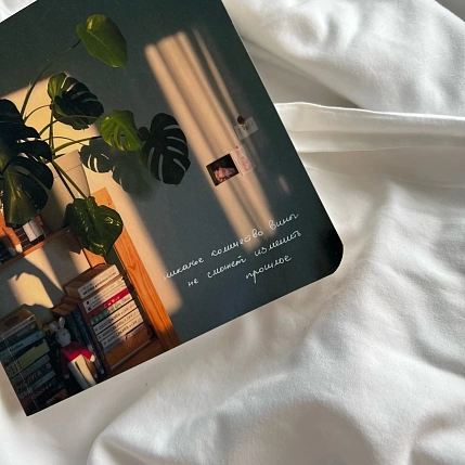 Блокнот «Принятие» в точку, 13 х 13, 60 листов, серый, фото 7.