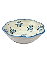 Пиала ручной работы Slowday Ceramics «Голубые розочки», полуфарфор, 14 см, превью фото 3