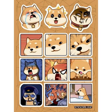 Стикерпак «Doge», фото 1.
