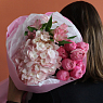 Розовый букет мини, превью фото 4