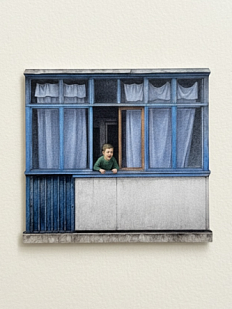 Магнит «Выросли и уехали. Балконы 1», №1