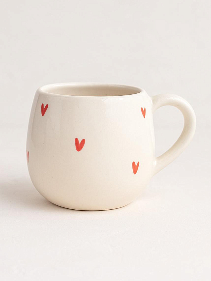 Кружка ручной работы круглая «Сейчастье», керамика, 250 мл, фото 2.