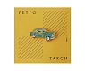 Металлический значок «Ретро-такси», превью фото 1
