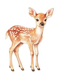 Картхолдер двойной DARI DARI «Оленёнок», экокожа