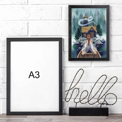 Постер интерьерный Анна Спешилова «Тишина», А4, фото 2.