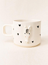 Кружка ручной работы с фигуркой Лошадка с сердечками, полуфарфор, 250 мл, превью фото 1