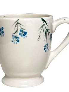 Кружка ручной работы Верба керамика классика «Незабудки», керамика, 250 мл