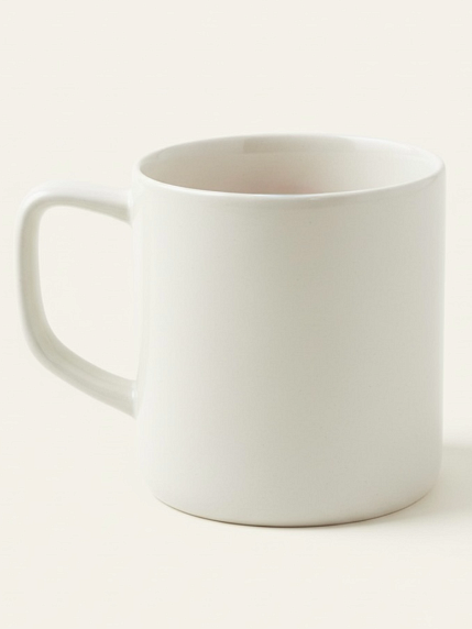 Кружка ручной работы Донышко-горлышко «Кот Краш Фиолетовый», белая, керамика, 400, фото 2.