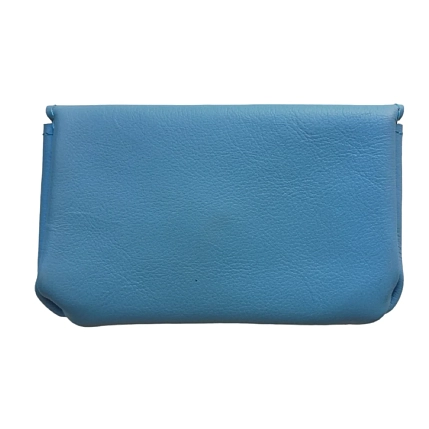 Ключница ручной работы, Kokosina bags, натуральная кожа, светло-синий, фото 3.