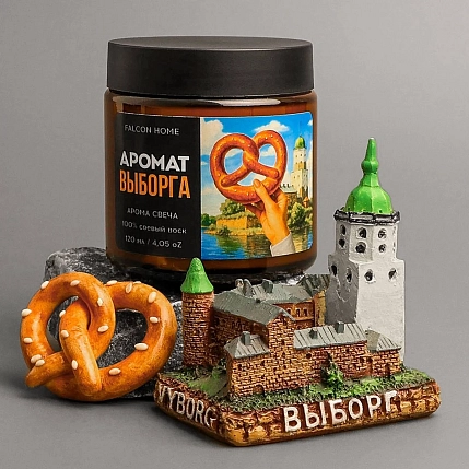 Сувенирная свеча Санкт-Петербург «Выборг», фото 6.