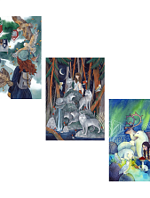 Набор открыток Анна Спешилова «Сказка», 3 шт.