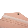 Cкладной кошелёк визитница ручной работы, Kokosina bags, натуральная кожа, светло-розовый, превью фото 6