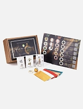 Чайный набор Белая обезьяна «Чайному человеку», 18 видов, 235 гр