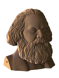 Картонный конструктор 3D «Карл Маркс»