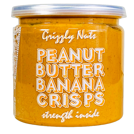 Арахисовая паста с банановыми чипсами «Banana Crisps», фото 1.