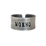 Кольцо ЭТО МЕТАЛЛ (IT IS METAL) «Можно» 17/17,5, металлическое, превью фото 1