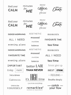 Стикерпак «Find your calm»