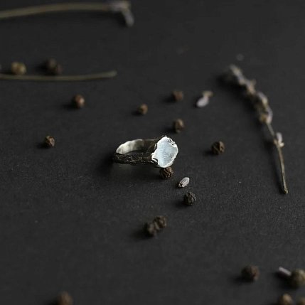 Перстень Руина «Древний», нейзильбер, фото 5.