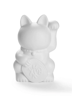 Манэки-нэко белый