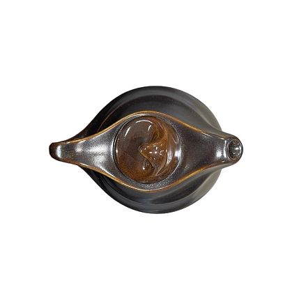 Заварочный чайник ручной работы Цветок Фригг VELES «Сердце гор», фарфор, 700 мл, фото 4.