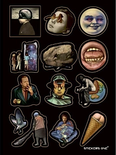 Стикерпак «What?»