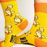 Носки «Птица Говорун с планеты Блук отличается», р-р 42-46, жёлтые, превью фото 1