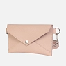 Сумка-конверт Kokosina bags, искусственная кожа, нежно-розовый, превью фото 2