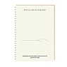 Блокнот на пружине Mitrozhe «Медленно текущая река», А5, 50 листов, бежевый, превью фото 1