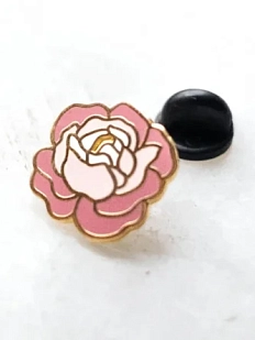 Металлический пин WAF WAF «Пионовидная роза»