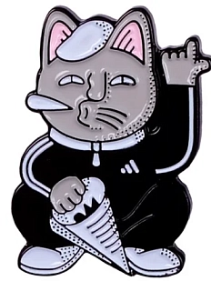 Металлический значок Barking Store «Оп-гоп»