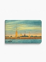 Обложка на студенческий билет DARI DARI «Вид на Петропавловскую крепость», экокожа, превью фото 1