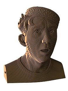 Картонный конструктор 3D «Юрий Никулин»