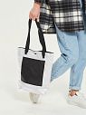 Сумка Ranzel Bags «Monty White», тайвек, белая, превью фото 3