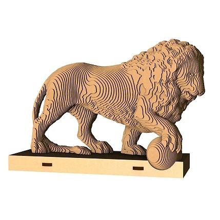 Картонный конструктор 3D «Петербургский лев», фото 2.