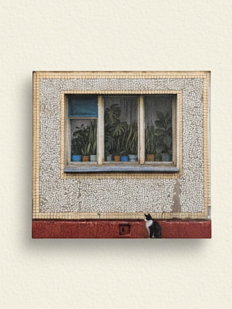 Магнит «Выросли и уехали. Окна 4», №1