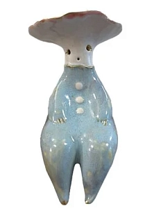 Статуэтка «Грибочек», голубая