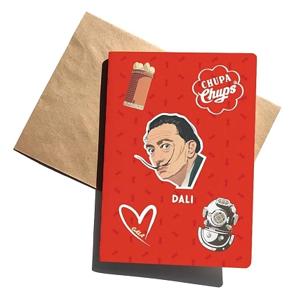 Тетрадь нелинованная «Дали», А5, фото 1.