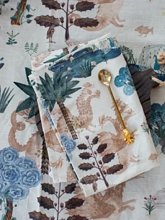 Полотенце «Горыныч», белое